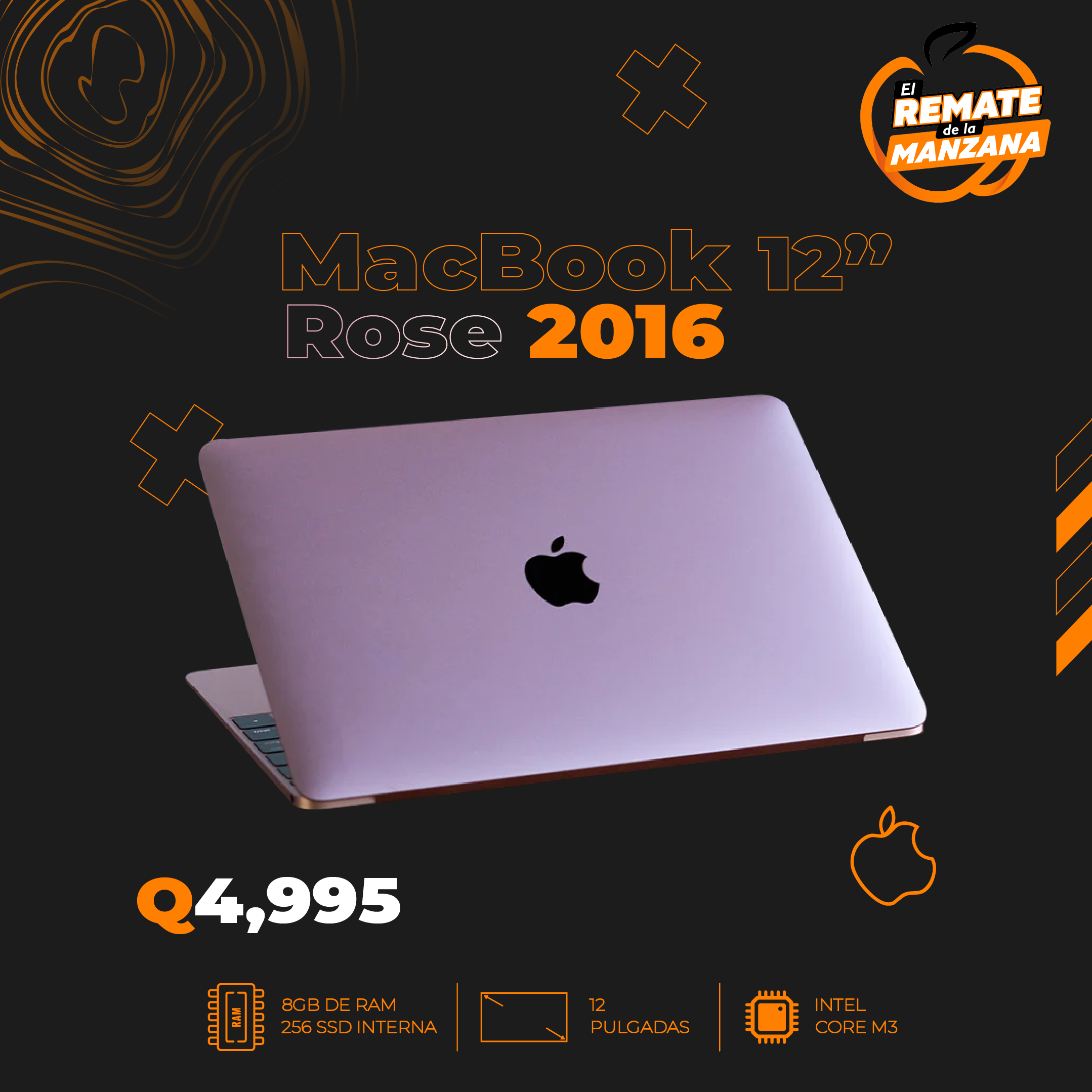 MacBook 12" Rose 2016